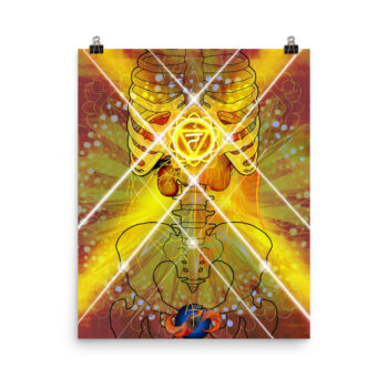 Solar Plexus Chakra Poster