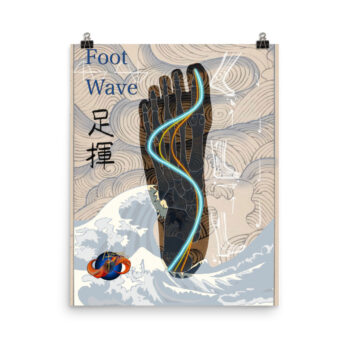 Foot Wave - Energy and Flow of The Foot Poster - Image 4